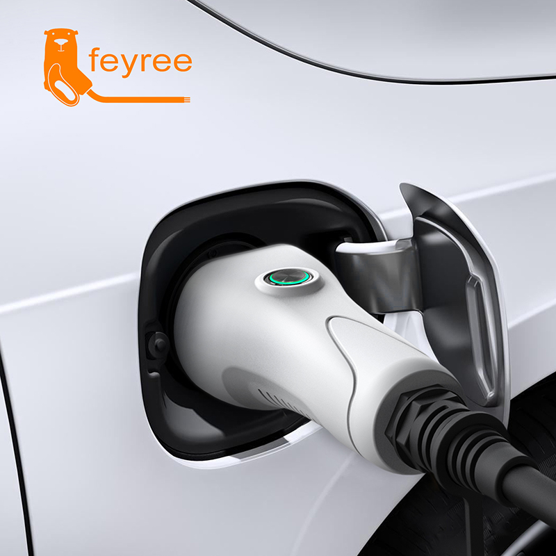 Outdoor Power Plug - Feyree V2Lケーブル 電気自動車サイドディスチャージプラグ EV充電器 タイプ2 16A