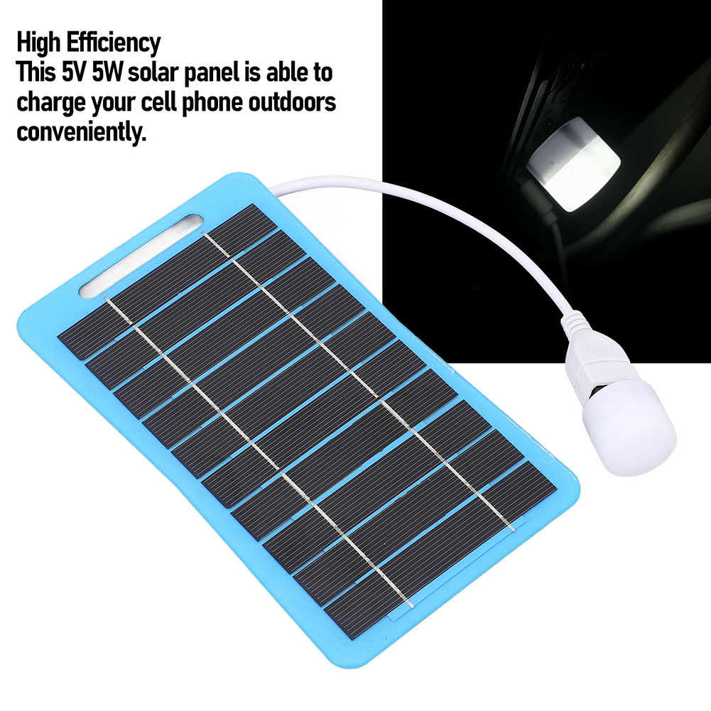 Outdoor Power Board - 多結晶シリコンソーラーパネル 5W5V USB 防水屋外バッテリー携帯電話充電器太陽光発電パネル充電器部品