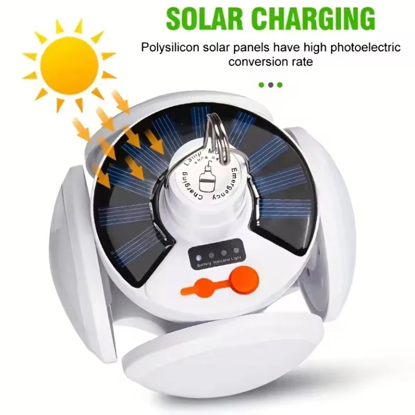 Outdoor Power For Camping - マグネット式充電式トラブルライト USB給電 防水ハンギングランタン 緊急懐中電灯 キャンプ 釣り