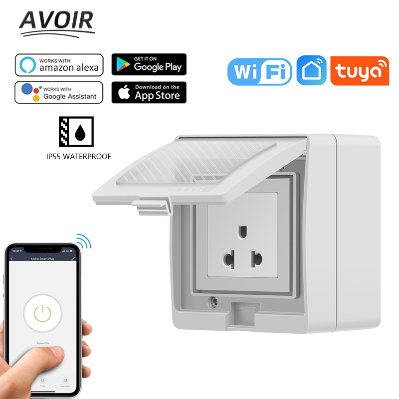 Avoir IP55 Tuya スマート防水ソケットタイマー - Outdoor Power Equipment Brands のレビューと価格