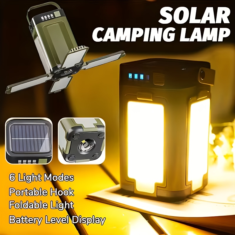 ソーラー充電式折りたたみ式2000mAhパワーバンク付き屋外 - Outdoor Power For Camping のレビューと価格