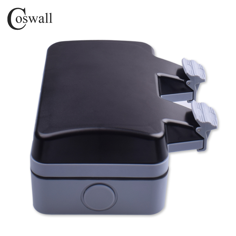 Coswall IP66全天候防水屋外壁電源ソケット16A  - Outdoor Power Outlet Waterproof のレビューと価格