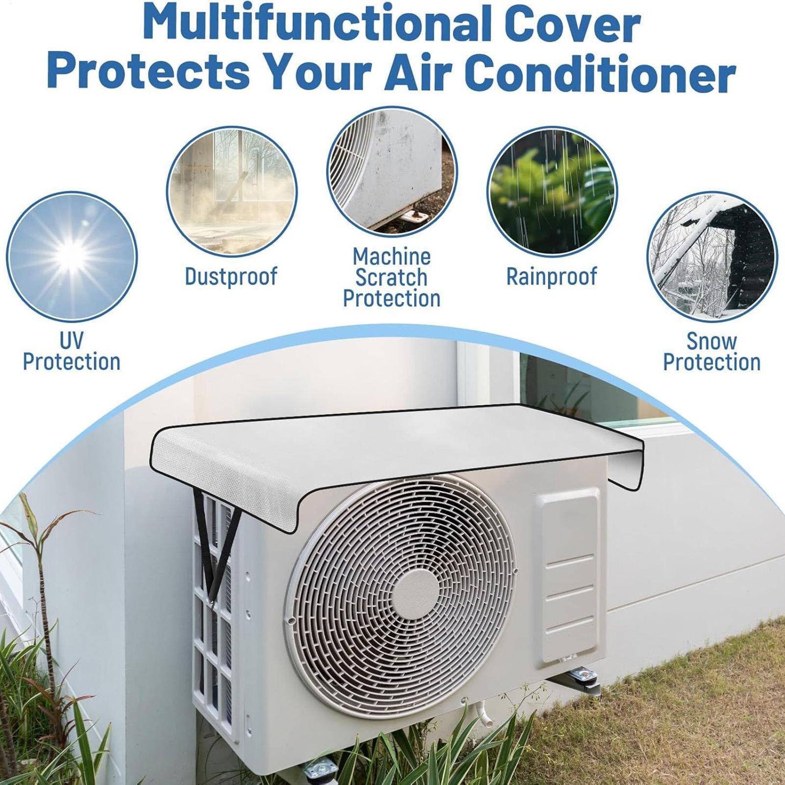 エアコン室外機カバー 省エネ・防雨・断熱カバー エアコン防塵 - Outdoor Power Heater のレビューと価格
