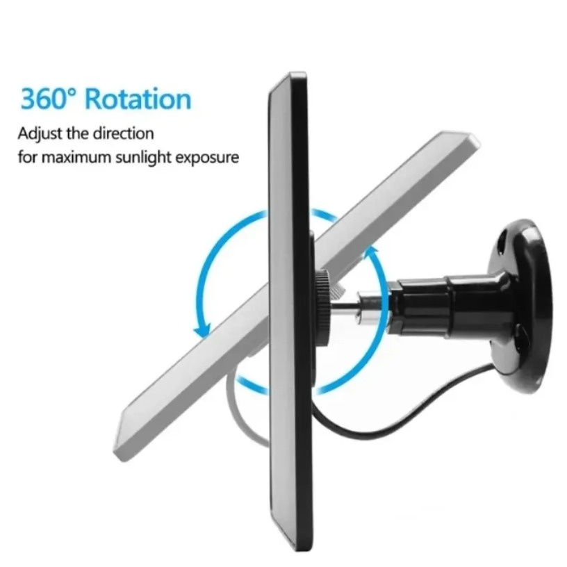 ソーラーパネルシステム 防水 360 °   屋外セキュリテ - Outdoor Power Board のレビューと価格