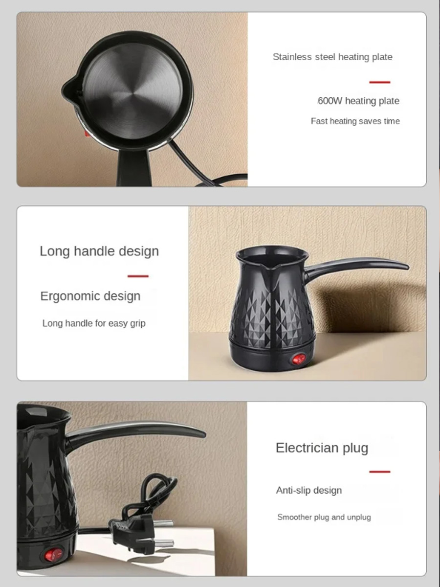 EUプラグイギリス規格ブランドの電気コーヒーポットは600ワ - Outdoor Power Equipment Brands のレビューと価格