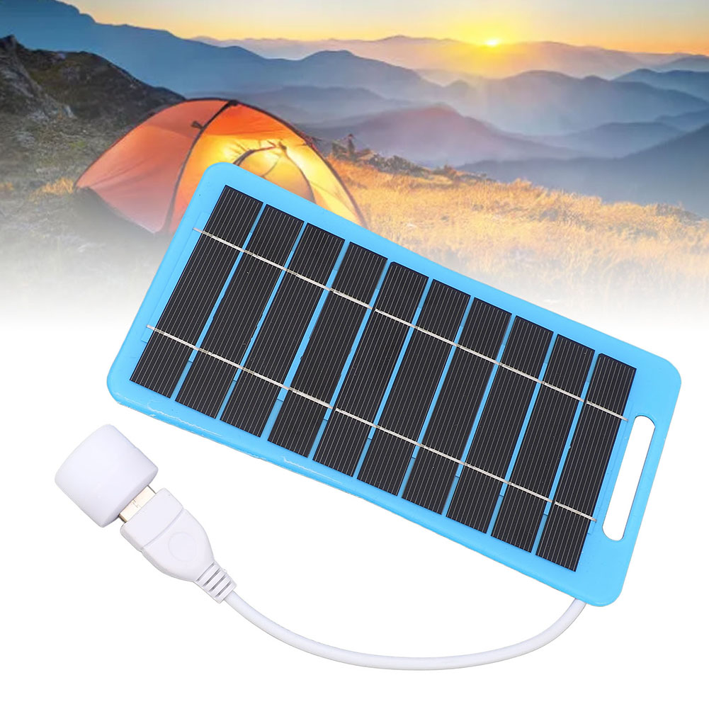 多結晶シリコンソーラーパネル 5W5V USB 防水屋外バッ - Outdoor Power Board のレビューと価格