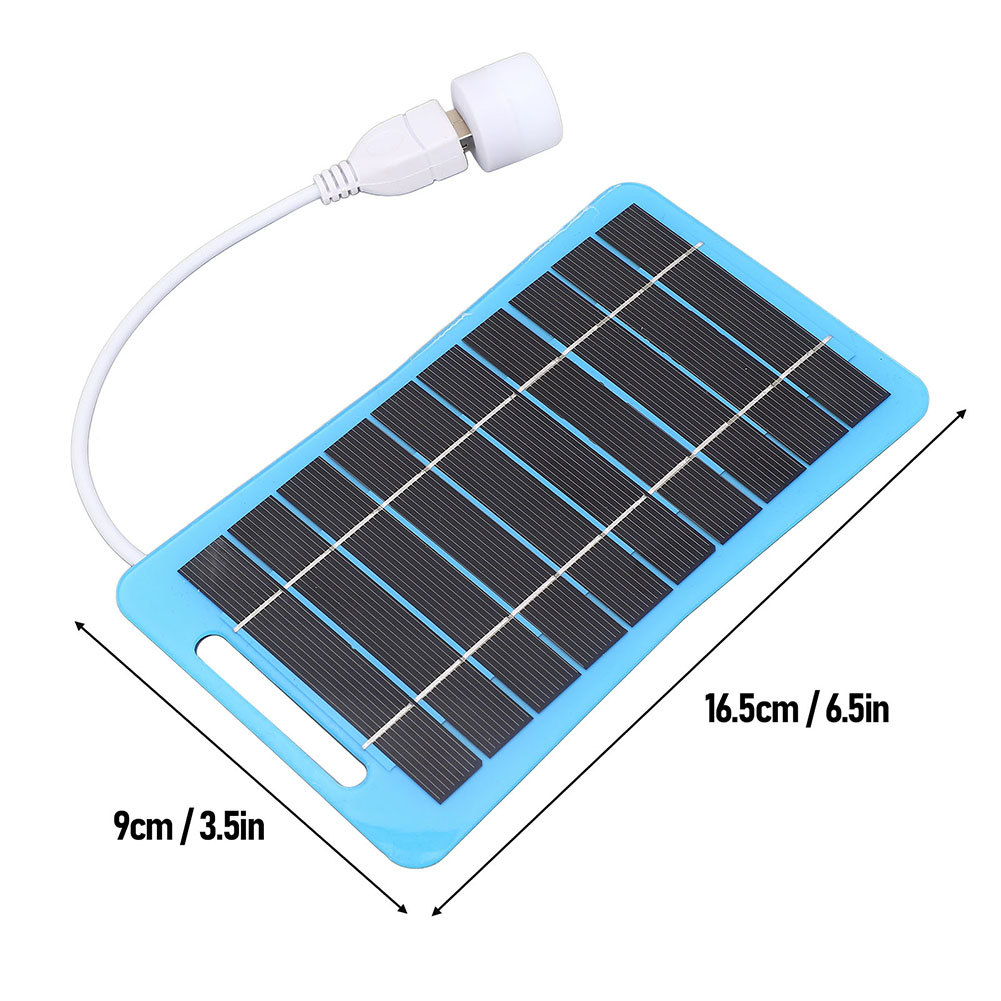 多結晶シリコンソーラーパネル 5W5V USB 防水屋外バッ - Outdoor Power Board のレビューと価格