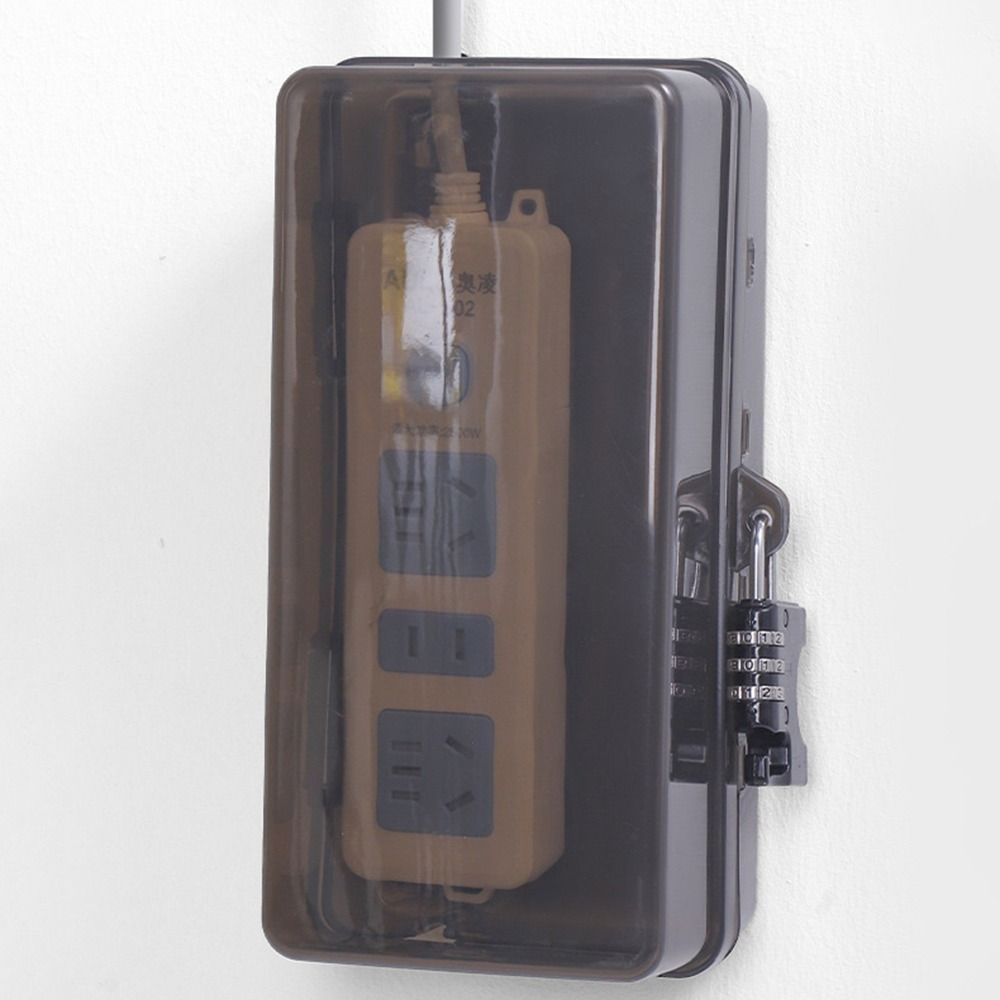 耐久性のあるプラスチック製プラグボックス盗難防止耐候性延長コ - Outdoor Power Outlet Waterproof のレビューと価格