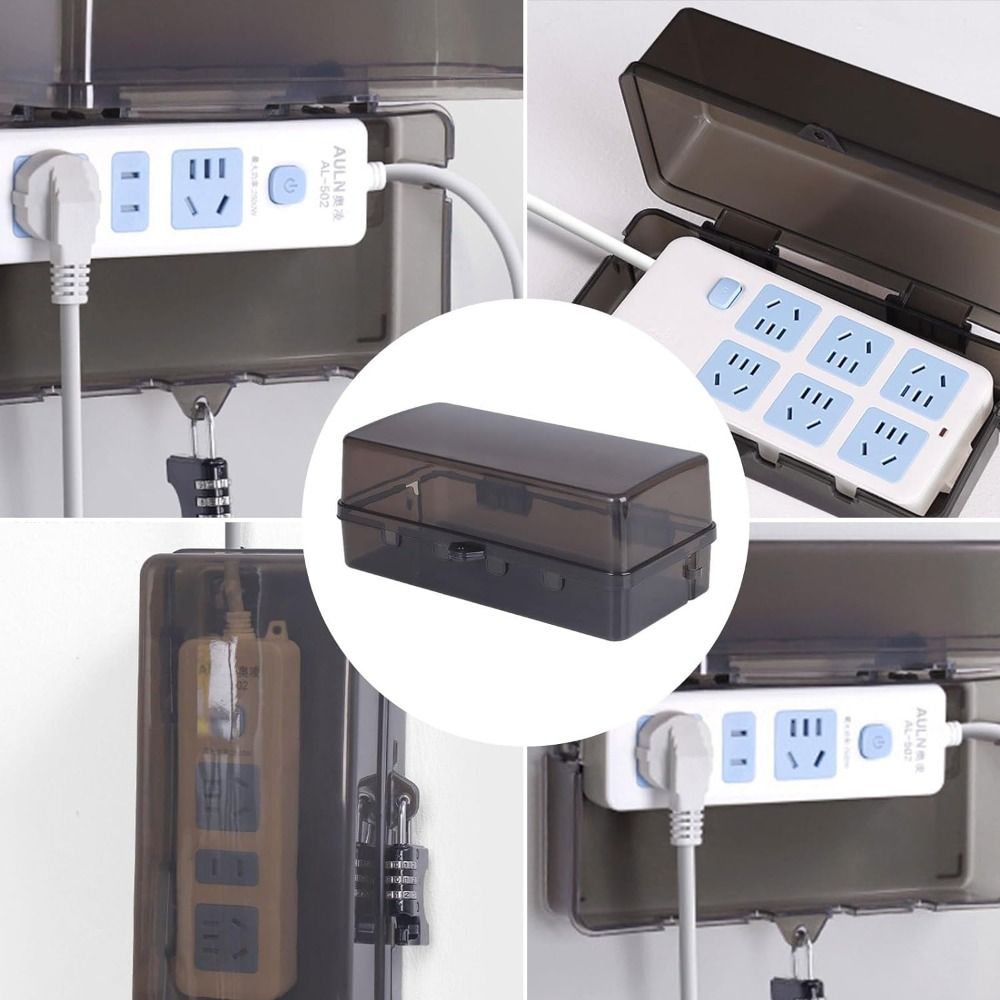 耐久性のあるプラスチック製プラグボックス盗難防止耐候性延長コ - Outdoor Power Outlet Waterproof のレビューと価格