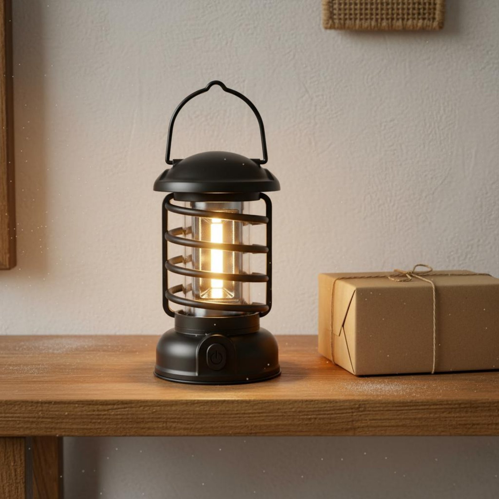 レトロキャンプランタン双方向電源ヴィンテージデザイン発光コン - Outdoor Power For Camping のレビューと価格