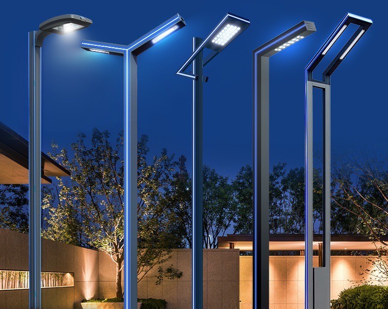 アルミ合金製カバー付きソーラー街路灯、LEDストリップ搭載、 - Outdoor Use Power Strip のレビューと価格
