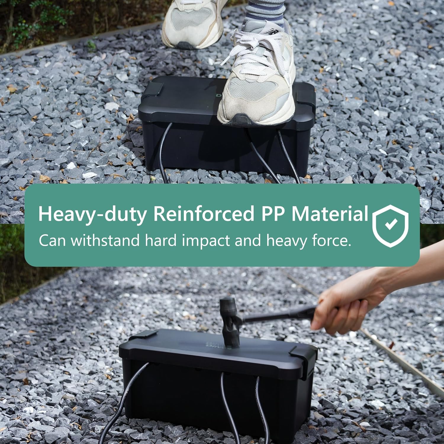 Diivoo 屋外防水電気ボックス屋外ケーブル接続ソケットエ - Outdoor Power Outlet Waterproof のレビューと価格
