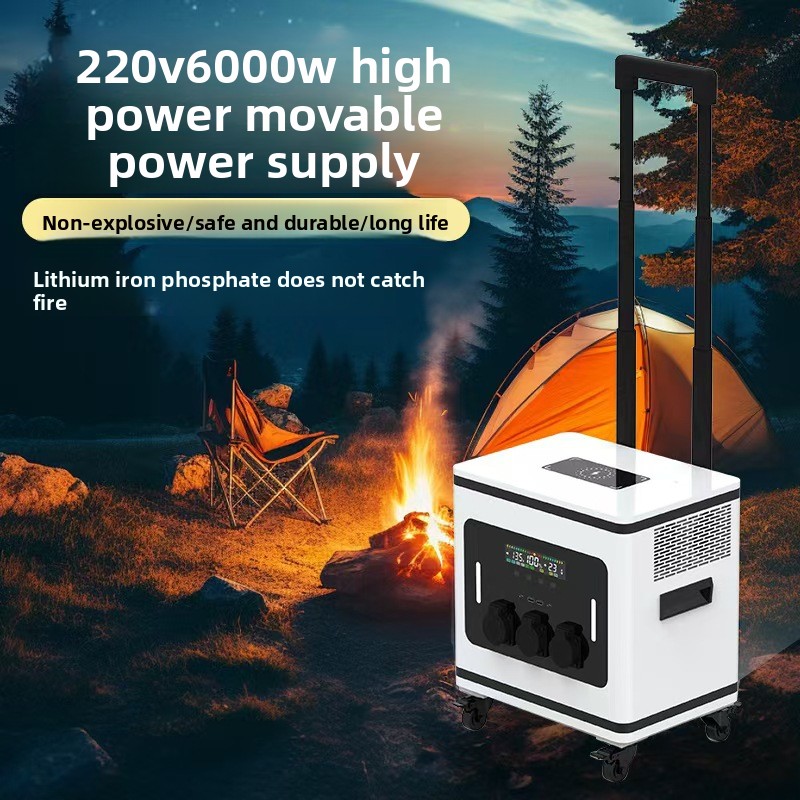 リチウムイオン電池屋外モバイル電源220v大容量ポータブルハ - Outdoor Power For Camping のレビューと価格
