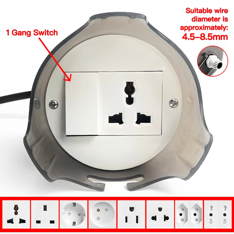 屋外防水電気ソケットボックス、庭やパティオの壁に設置するため - Outdoor Power Outlet Install のレビューと価格