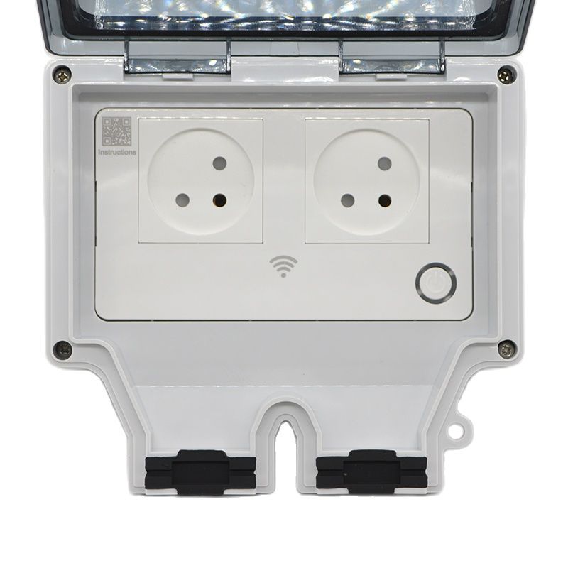 16A スマートソケット IP66 防水プラグ 86 タイプ - Outdoor Power Outlet Waterproof のレビューと価格