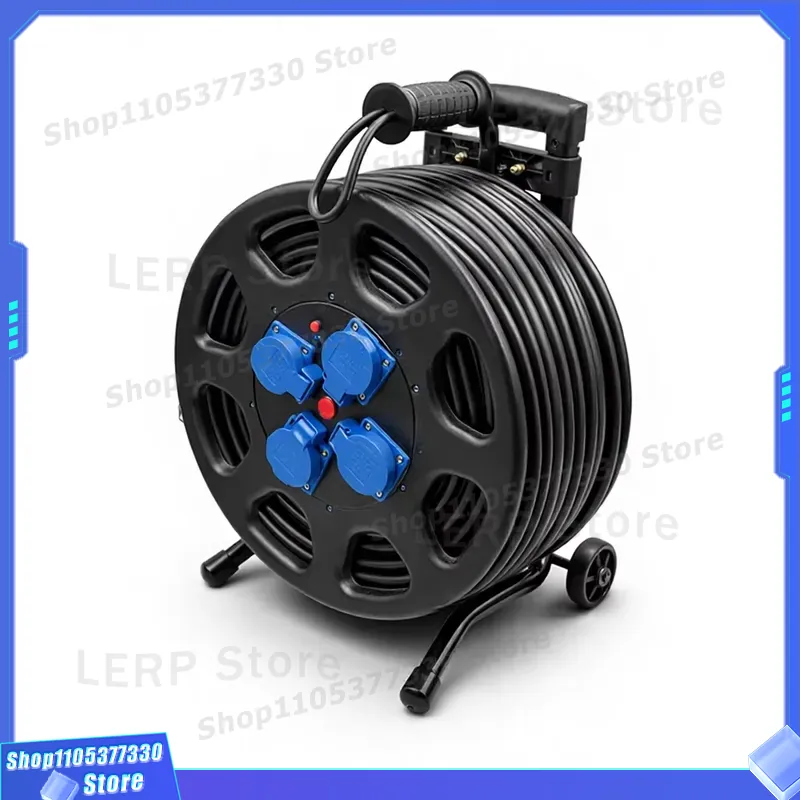 50mヘビーデューティー延長コード 16A 250V EUプ - Quality Outdoor Power のレビューと価格