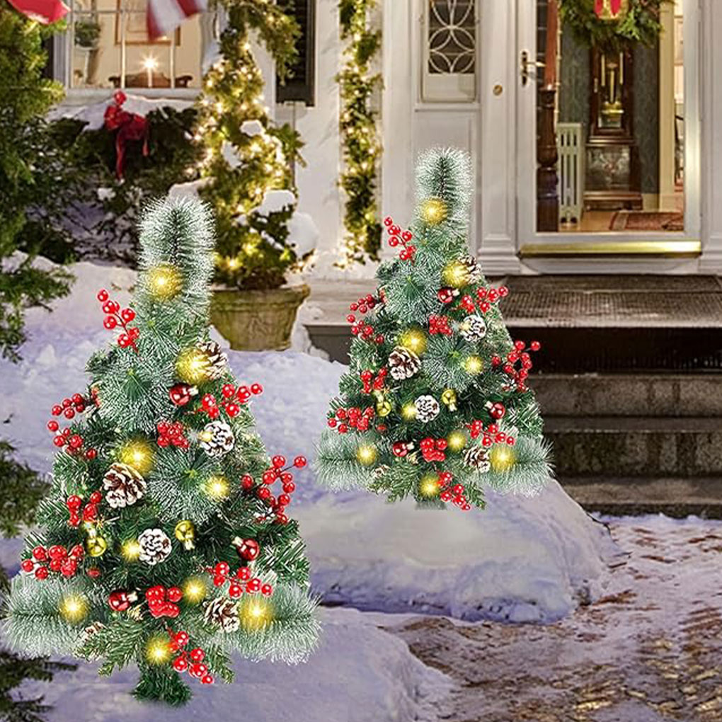 庭用ABS製屋外クリスマスツリー |   ソーラー充電式で8 - Outdoor Power For Christmas Lights のレビューと価格