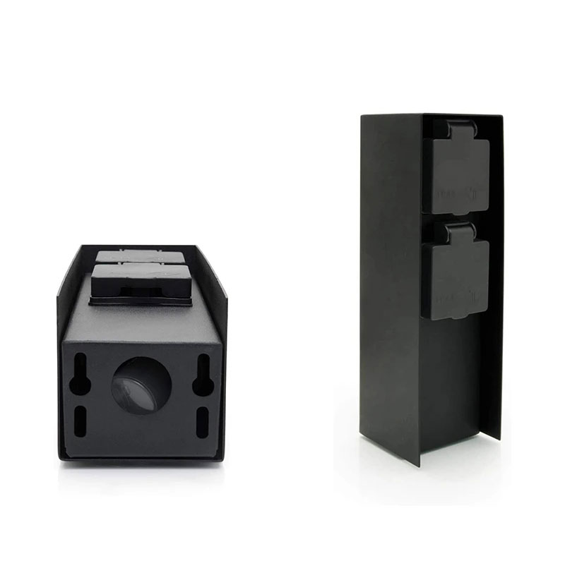 高出力屋外防水ソケット杭設置型耐候性電気コンセント（ガーデン - Outdoor Power Outlet Install のレビューと価格