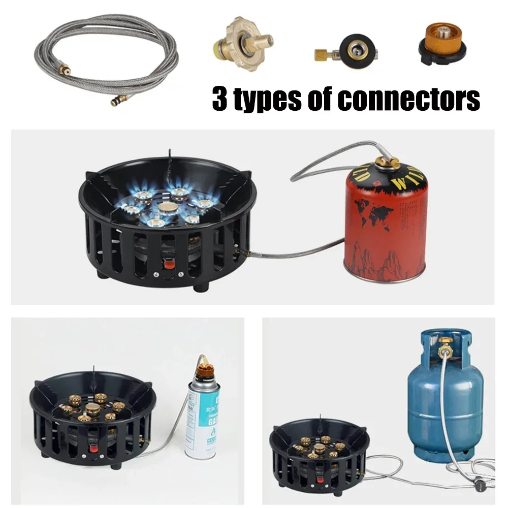 イグニッション付き防風キャンプストーブ、7コア、ハイパワー、 - Outdoor Power Equipment Brands のレビューと価格