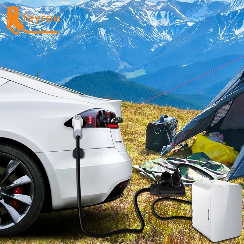 Feyree V2Lケーブル放電プラグEV充電器GBTソケッ - Outdoor Power Plug のレビューと価格