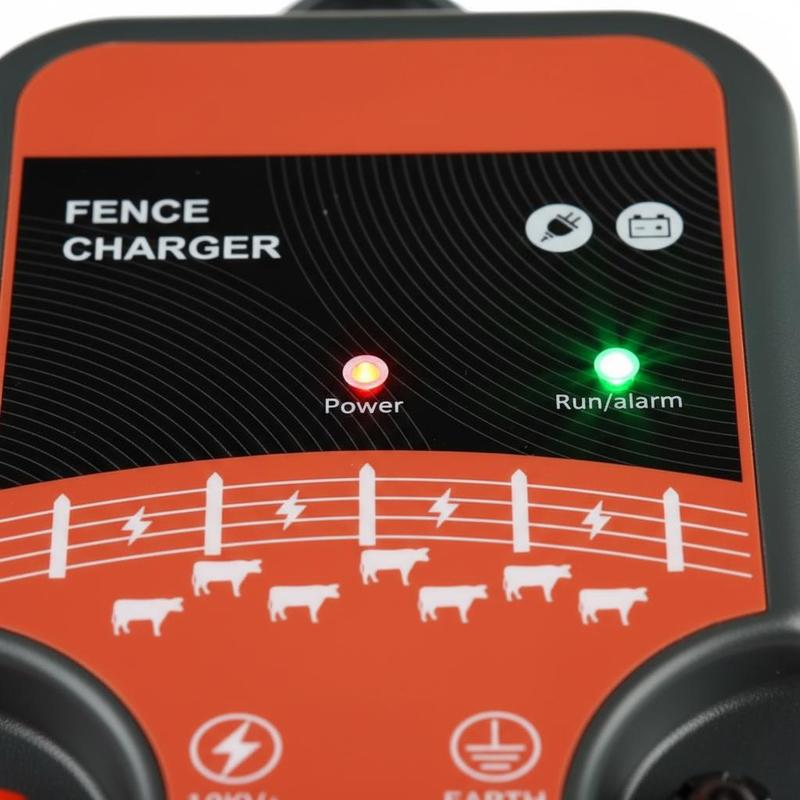 家畜用電気柵 10kV 2J 農場・牧草地用、LEDインジケ - Outdoor Power Plug のレビューと価格